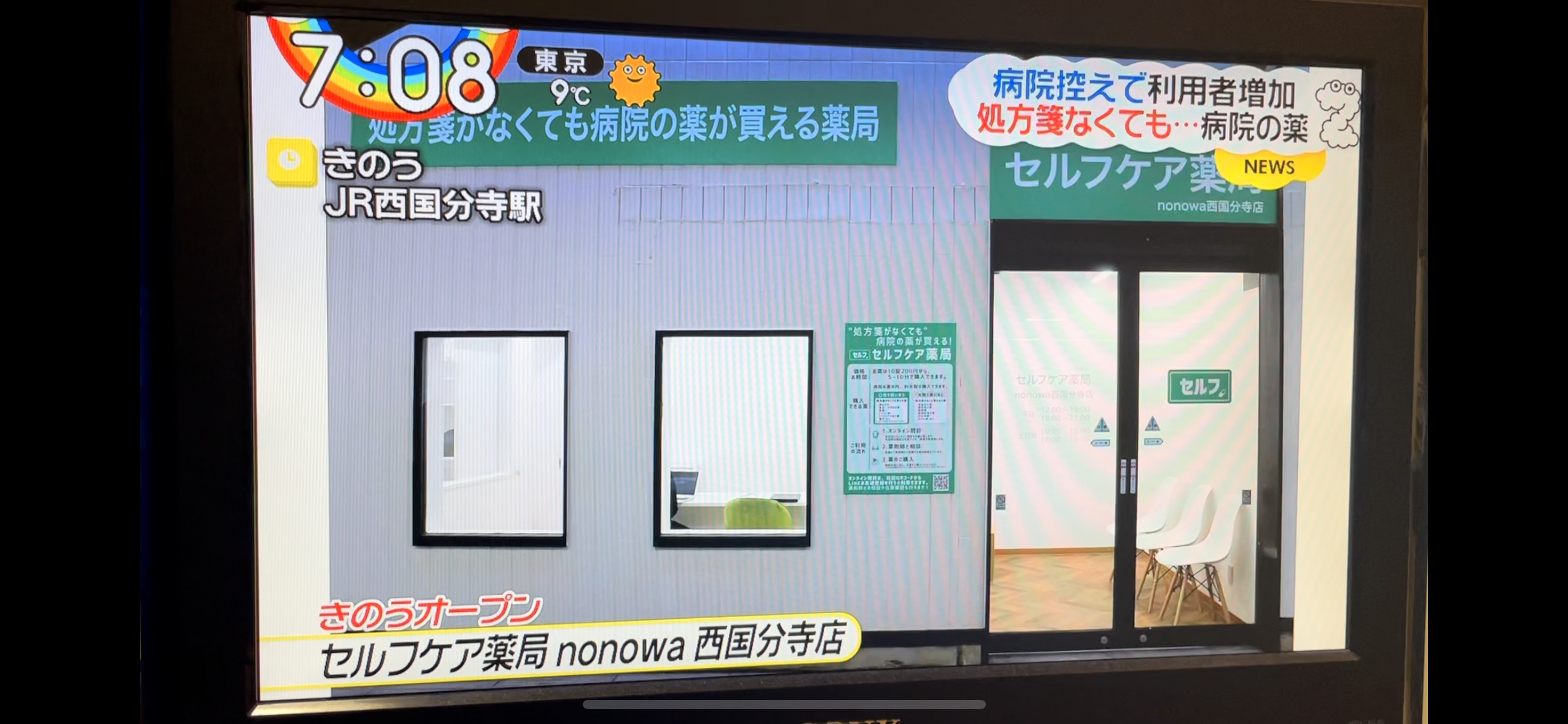 セルフケア薬局nonowa西国分寺店_ZIP_放送